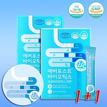 1+1 에버포스트 바이오틱스(총2개) 프로바이오틱스유산균 아연 신바이오틱스, 60포
