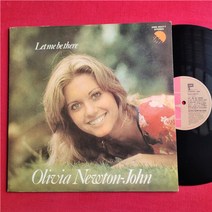 마카롱 LP판 희귀앨범 레코드판 f9341 olivia newton john let me be there