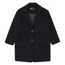 소이 여아 울혼방 오버핏 싱글 코트 18W1954 NY