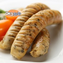 에그파파 국내산 닭가슴살 깻잎맛 소시지 2400g, 20팩, 120g