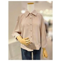 SI SFBAH2461 소매7부셔링 모던 블라우스
