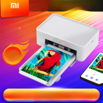 Xiaomi 포켓 포토 프린터 Mijia 블루투스 무선 소형 휴대용 컬러 사진, 포켓포토프린터 +윤다