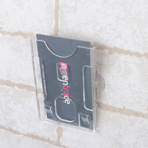 부착형 흡착형 차량 아파트 주차카드케이스 출입증 주차증 스티커홀더, 타입, 테이프, 1개