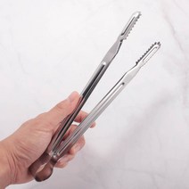 악어 집게 고기굽는 먹방 각설탕 캠핑용 얼음 고깃집 파스타 스파게티 삼겹살 집게, 1개, 중(22cm)