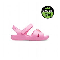 [크록스 키즈] 크록스공식_키즈 CLASSIC CROSS STRAP SANDAL PS PL