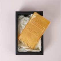 수제 천연 비누 여드름 세안 세수 저자극 클렌징 친환경 골드바 디자인비누, 본품+박스포장