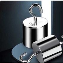 표준분동 고리형 계근대 저울추 무게추 100g 200g, 후크 무게-5g