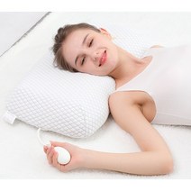 무선 목 어깨 안마기 승모근 베개 마사지기 높이 조절가능 가열가능 Hezheng HZ-PW