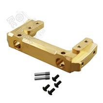 SERVO AR44 황동 차동 커버 스티어링 너클 서보 브래킷 카운터 웨이트 1/10 축 SCX10 II 90046 업그레이드, 07 G