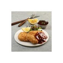 풀스키친 간단요리 부드러운 생안심카츠 (1kg) 명절음식 아이들 자취 간식 도시락 야식 캠핑 반찬, 8개