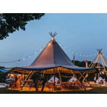 티피 인디언 피라미드 옥상 텐트 와일드 럭셔리 홈스테이 캠핑, 8m천 평방m
