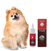 지오펫 강아지 고양이 귀 세정제 관리 청소 냄새제거 60ml