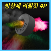테라코타 방향제 차량용 리필킷 메이튼 십이지신 포굿드라이브, 블랙체리 4P