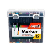 알파 아트메이트 트윈 마카, 2개, 60색