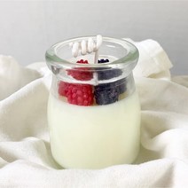 투메이 라즈베리 요거트 캔들 컨테이너캔들 답례품 친구생일선물 실내방향제 돌잔치 무료 포장, 운자르뎅