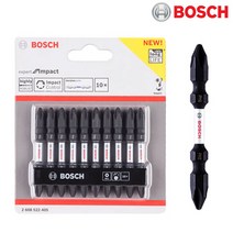 보쉬 토션비트 65mmX10PCS 양날 십자 드라이버