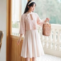 중세 여성 개화기 원피스 경성 사진관 경성시대옷 복고 패션 루즈핏 키작녀 공주풍 레트로 졸업사진컨셉 상견례