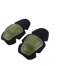 무릎 물참 보호대 구부릴때 흘러내리지않는 각개전투 따뜻하게하는 시린 시림 보온대 군사 전술 패드 팔꿈치 지원 육군 장난감 총 니 패드 개구리 정장 보간 전쟁 게임 전투 모자, 2-무릎 패드
