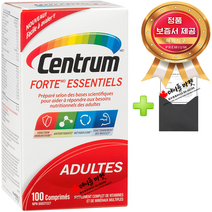 센트룸 포르테 에센셜 남녀공용 프리미엄 멀티비타민 100정+정품보증서 캐나다 직배송, 1개, 100정