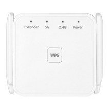 AC1200M 및 듀얼 밴드 2.4G 및 5G, 82mm x 72mm x 55mm, 화이트, 플라스틱