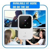 전기 대패 자동 전동 휴대용 EU 150Mbps 고속 인터넷 무선 라우터 4G LTE 모바일 광대역 WiFi 핫스팟, 01 WHITE