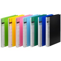 문화산업 문화 PP보급형클리어화일40P F5521-7 클리어파일, 청색, 1개