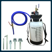 자동차 기름 흡입기 오일받이 추출기 정비소 폐유통, 두꺼운기어박스오일충전기계8리터