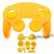 NGC 컨트롤러 교체용 전면 후면 셸 하우징 커버 케이스 ABXY L R Z Dpad 버튼 게임큐브 핸들, 한개옵션1, 04 N4