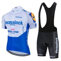 자동차 키 차량 홀더 악세사리 튜닝 자전거의류 라이딩 자켓 저지 스튜 Deceuninck 퀵스텝 사이클링 저지 세트 mtb maillot 여름 사이클링 의류 로드 바이크 셔츠