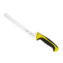 Mercer Culinary 밀레니아 컬러 핸들 나이프 레드 8인치, Yellow_Offset Wavy Edge Bread