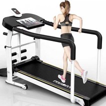 러닝머신 헬스장 홈트 유산소 다이어트 워킹 머신, 심박수-태블릿  리버스 워크-블랙  스마트 앱