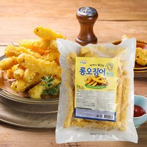 굿프랜즈 롱오징어튀김 1kg X 2개, 단품