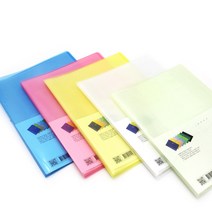 [문구조아] 고투명 클리어화일 파일 20P 투명, 8개