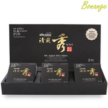 핸드메이드 본앙쥬 참숯 천연비누 3P 선물세트, 1개