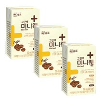 메디푸드 미니웰(150ml 3팩) 고단백환자영양식 환자식, 150g, 커피맛 3팩