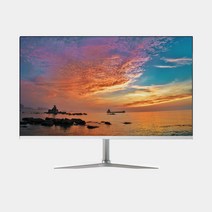 24인치 컴퓨터 모니터 가정용 사무용 게이밍 144hz, 24인치 보더리스 곡면 화이트
