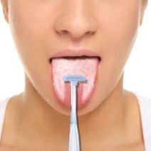 입 냄새 백태 제거 혀 혓바닥 클리너 칫솔 텅브러쉬 (양면사용), 텅브러쉬(블루), 쿠팡 블루