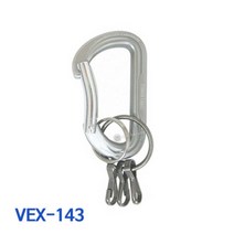나카바야시 카라비너 VEX-143 후크고리 카라비나 캠핑용 고리 잠금