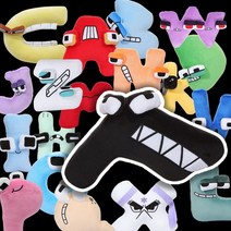 알파벳로어 인형 영단어놀이 유치원선물 26가지 영어완구 잉글리쉬인형 ALPHABET 영어놀이 레인보우프렌즈, F인형