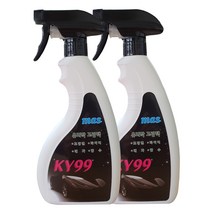 진한광택 스크래치커버 자동차 바이크겸용 KY99 500ml, 2개
