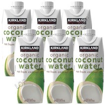 코스트코 유기농 100% 코코넛 워터 330ml 6팩 / 필리핀 오가닉 코코넛주스