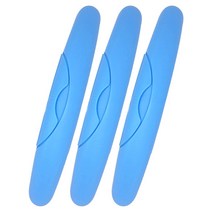 맘핸드슨 칫솔케이스, 블루, 3개