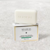[씨실] 밤부솔트 프리미엄 내추럴 에센스 솝 미용비누 100g _ 9회죽염 0.9% 7가지 식물성오일 함유 보습진정 각질관리