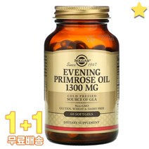 솔가 이브닝 프림로즈 오일 1 300mg 60정 2통, 1개, 기본