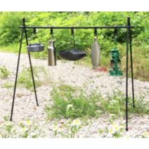 접이식 캠핑 인디 행어 대형, 혼합색상, 2개