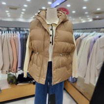 에이비에프지 후드 패딩 베스트 ASX1HU31A