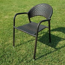 GKM-113 야외의자(2개), 초코