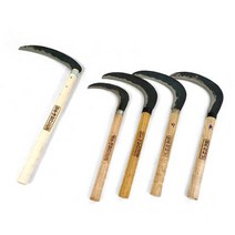 마이플랜트 [마이플랜트]영주대장간 고급 낫 (풀낫) 석노기장인 명품 주말농장 텃밭 분갈이 농기구, 1개