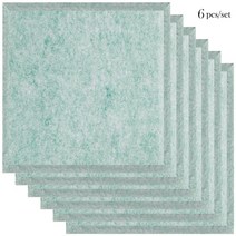 가정용 방음 부스 스펀지 계란판 방진재 흡음제 벽 패널 음향 스티커 아이솔레이터, 26-가을 그린, 0.9cm 중간 밀도