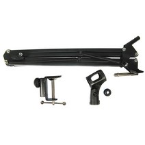 책상용마이크스탠드 유튜브마이크스탠드 관절마이크스탠드 붐대 mic arm stand 마이크 서스펜션 붐 가위 홀더 for studio broadcast pn
